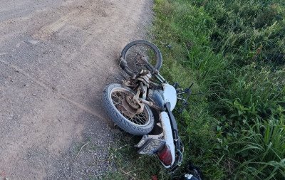 Acidente entre moto e micro-ônibus deixa homem ferido em Igrejinha