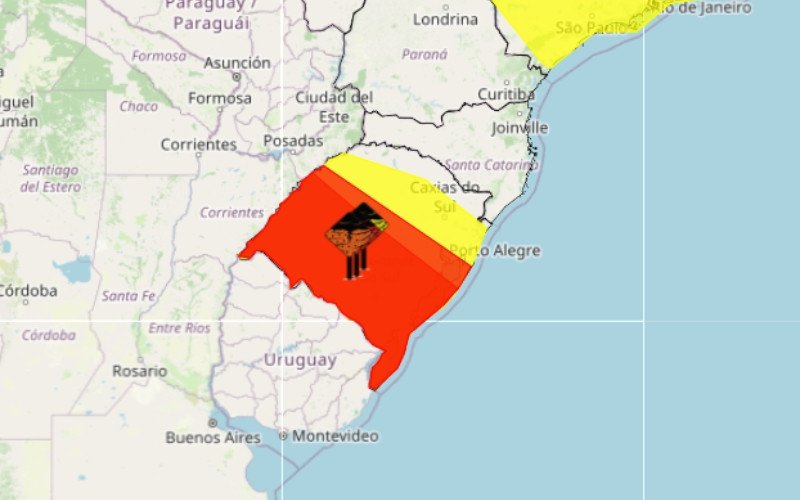 RS tem três alertas para tempestade nesta quinta-feira (12) | abc+