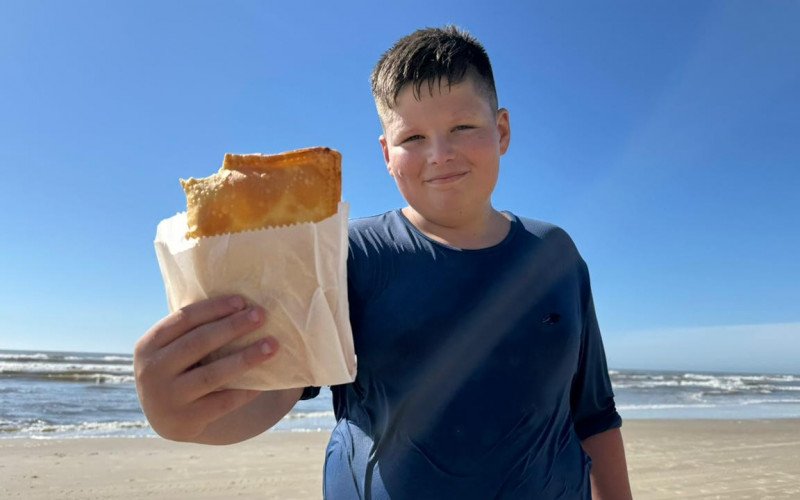 Antoni Guerra estava ansioso para comer o famoso pastel de camarão