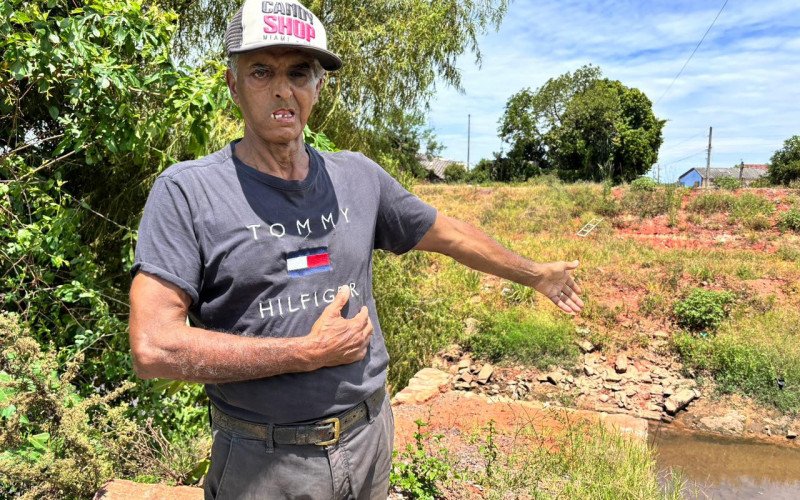 Paulo Roberto Prates da Silva, morador do bairro Santo Afonso