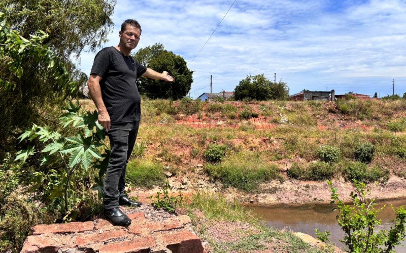 Líder comunitário do bairro Santo Afonso Jorge Tatsch