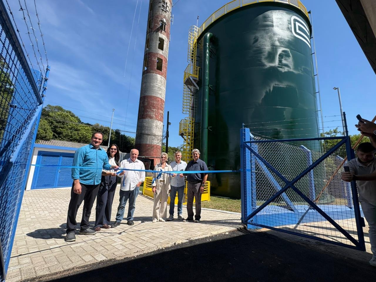 Corsan inaugura a duplicação do sistema de abastecimento de água em Gramado