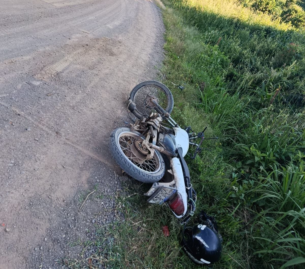 Acidente entre moto e micro-ônibus deixa homem ferido em Igrejinha