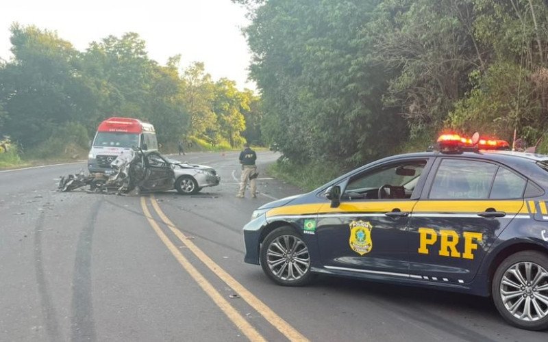 Duas pessoas morrem após acidente na BR-386, em Frederico Westphalen, no RS | abc+