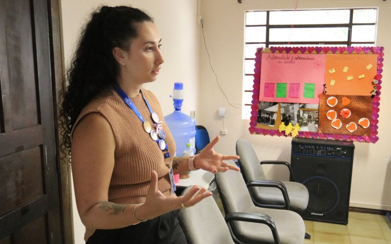 A coordenadora do CRM de Canoas, Fernanda Friedrich, destaca a importância do acolhimento dado às vítimas | abc+