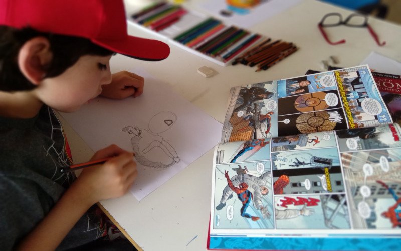 Aulas de artes na Villa Mimosa