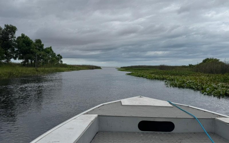 Canal entre Lagoa da Rondinha e Fortaleza