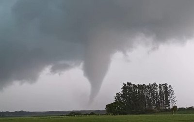 Tornado? Tempestade provoca estragos no Sul do RS pela segunda vez em poucos dias