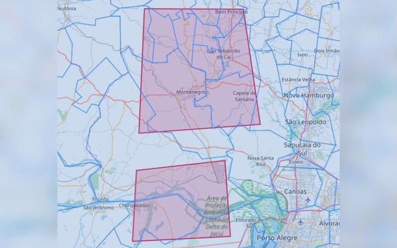 Alerta de temporais na Região Metropolitana do RS na manhã desta segunda-feira (16) | abc+