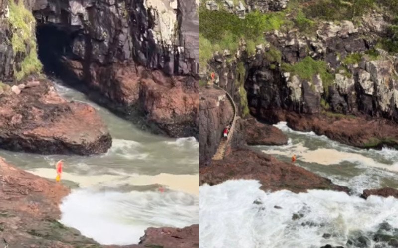 Homem foi encontrado pelo Corpo de Bombeiros do RS, em outra praia de Torres | abc+