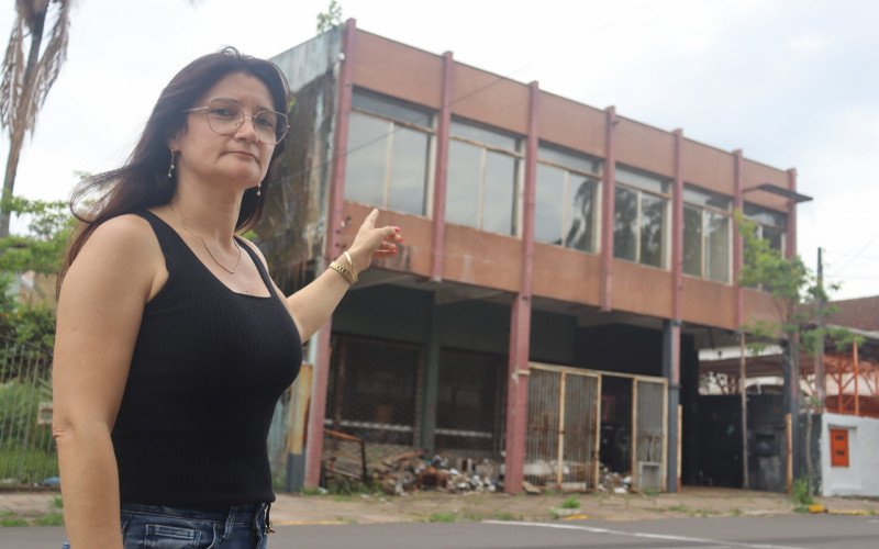 Patrícia reclama do imóvel abandonado no bairro Rio Branco em Novo Hamburgo | abc+
