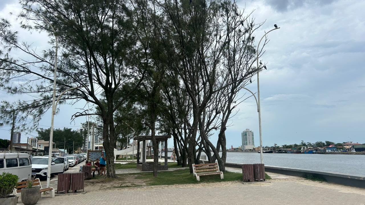 Pra&ccedil;a dos Botos &eacute; ponto de passeio e tem atividades para al&eacute;m da pesca