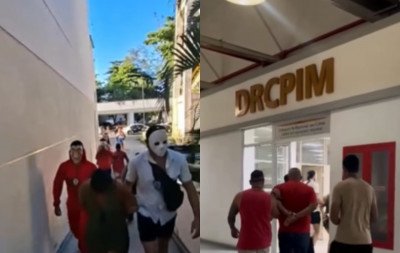 VÍDEO: Policiais fantasiados de Jason, Batman e La Casa de Papel prendem suspeitos no carnaval