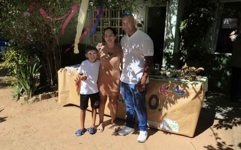 Família de São Leopoldo visitou o espaço nesta terça-feira (17) | abc+