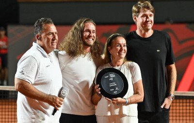 Ivan Kley é homenageado no Rio Open
