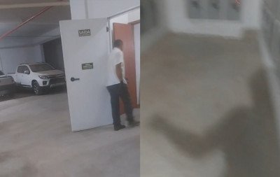 Vídeo mostra momento em que corretora é atacada por síndico antes de desaparecer