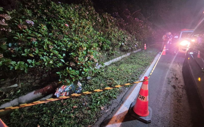 Acidente aconteceu próximo ao acesso ao bairro Jardim, em Gramado