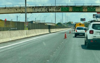BR-116: Rodovia tem pontos de lentidão no trecho entre Canoas e Novo Hamburgo