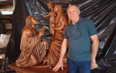 Arte de Valter Frasson ganha nova obra da Sagrada Família