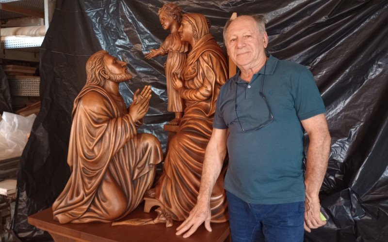 Arte de Valter Frasson ganha nova obra da Sagrada Família