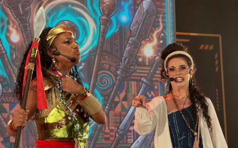 Espetáculo O Monstro do Jogo, no Teatro Paschoal Carlos Magno 