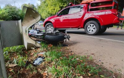BR-116: Motociclista morre após colisão com carro em Picada Café