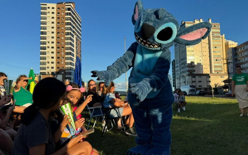 Até o Stitch deu as caras durante o PicMovie