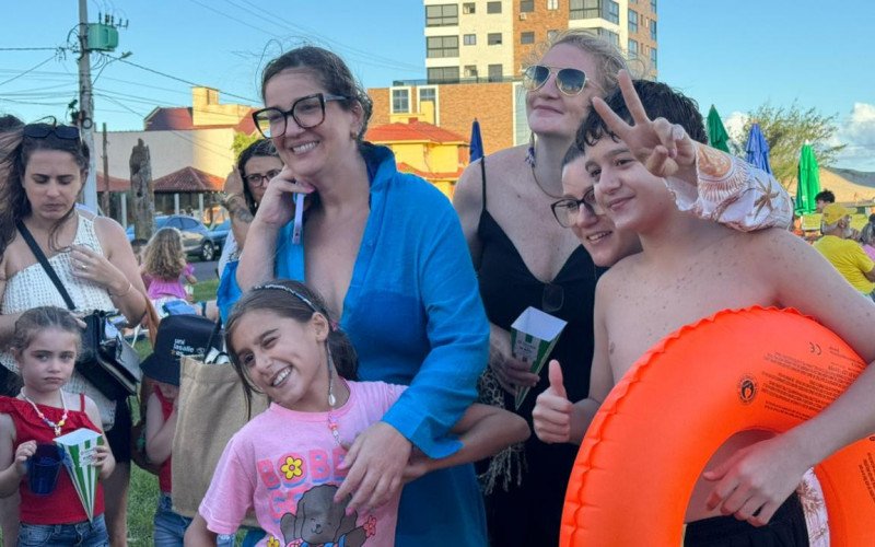 Crianças também contaram com diversas brincadeiras durante evento