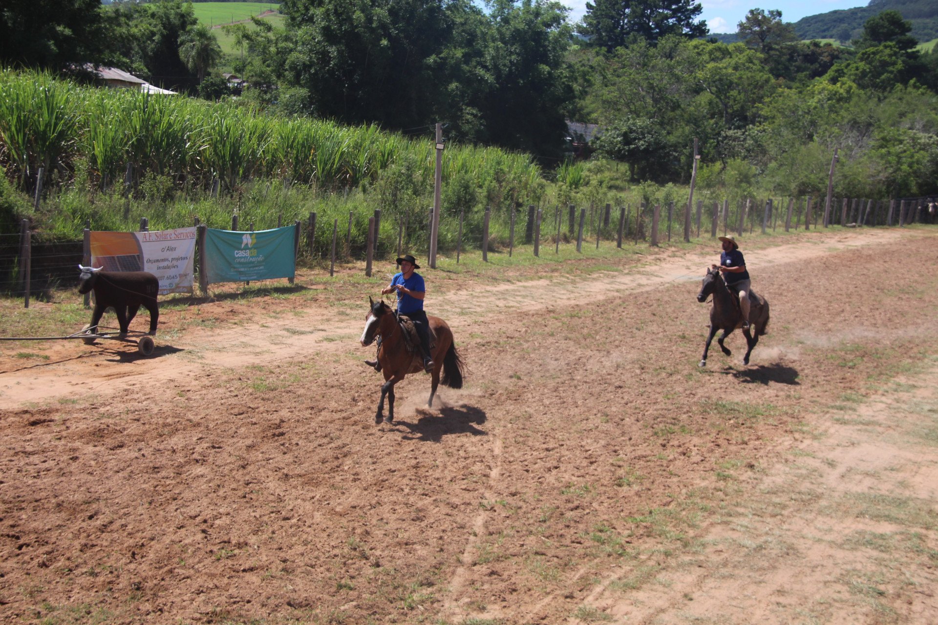 Lomba Grande recebe segunda edição de torneio de vaca mecânica durante este final de semana
