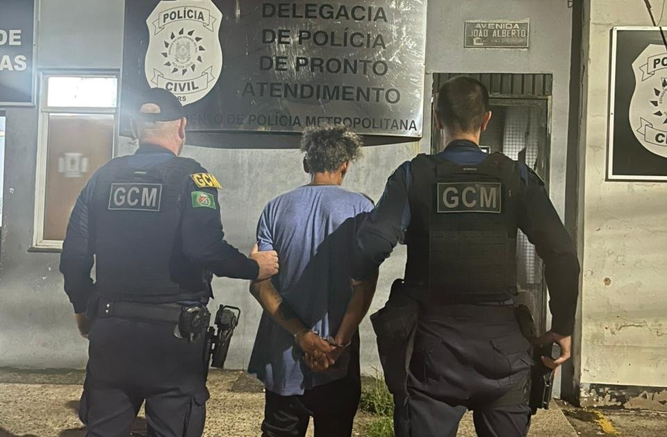 Foragido por estupro, com 23 passagens pela Polícia, é preso pela Guarda Municipal de São Leopoldo