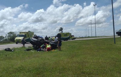 Domingo tem quatro mortes em menos de 12 horas nas rodovias federais do RS