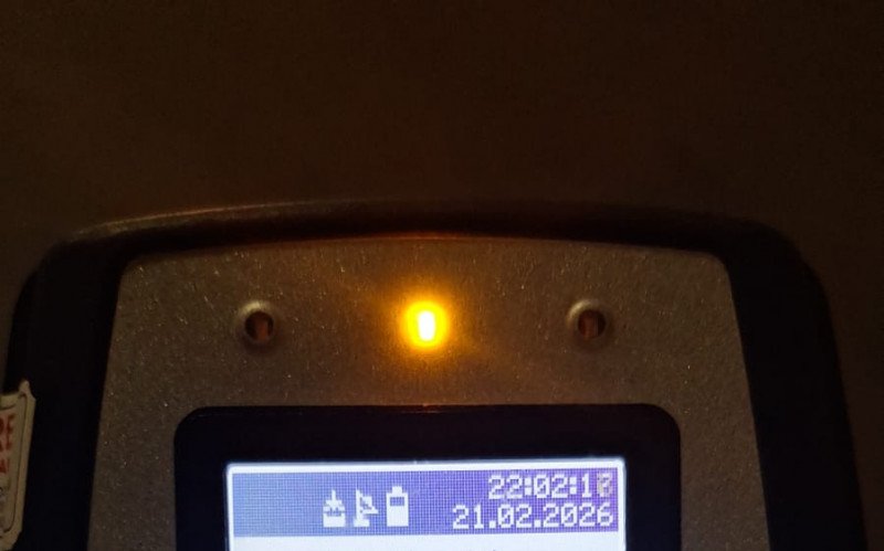 Etilômetro apontou 0,38 mg/l de álcool no sangue do motorista pego em flagrante | abc+