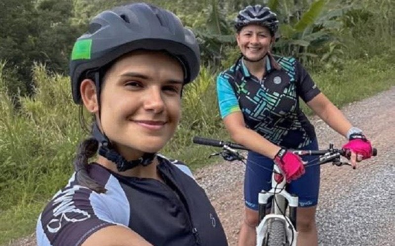 Fernanda Barros e Sissa Felippetti costumavam pedalar juntas | abc+