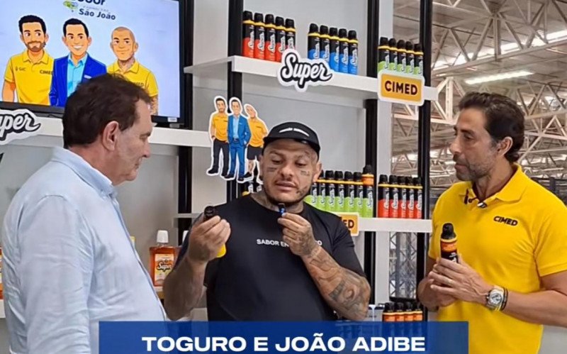 Toguro visita a sede da rede de farmácias São João, em Passo Fundo | abc+