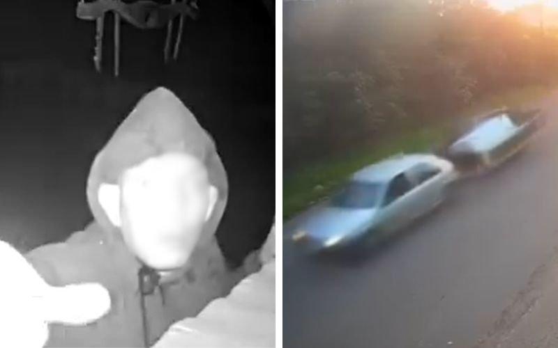 Bandidos invadem galpão campeiro, não conseguem levar nada e voltam dias depois com reboque; veja vídeo