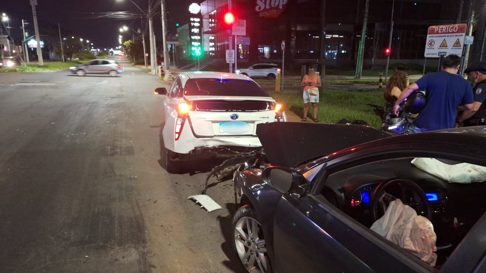 Motorista &eacute; preso ap&oacute;s colis&atilde;o na esquina da Boqueir&atilde;o com A&ccedil;ucena, em Canoas