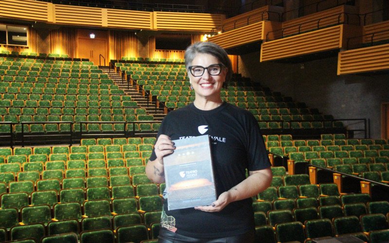 Patrícia Scossi é a coordenadora do Teatro Feevale