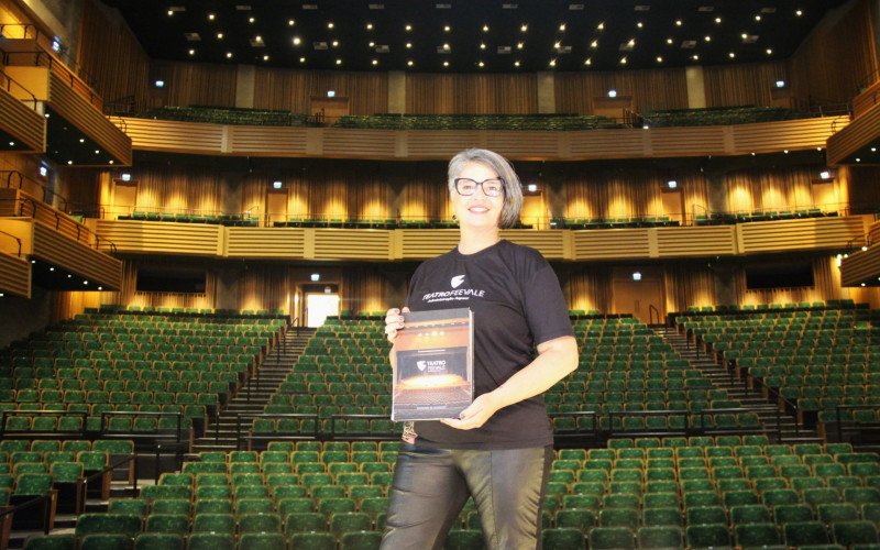 Patrícia Scossi é a coordenadora do Teatro Feevale