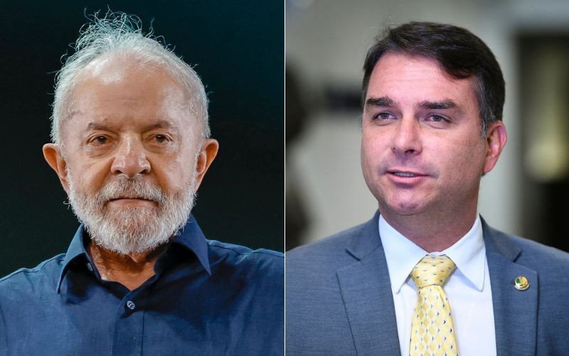 Lula e Fl&aacute;vio Bolsonaro | abc+