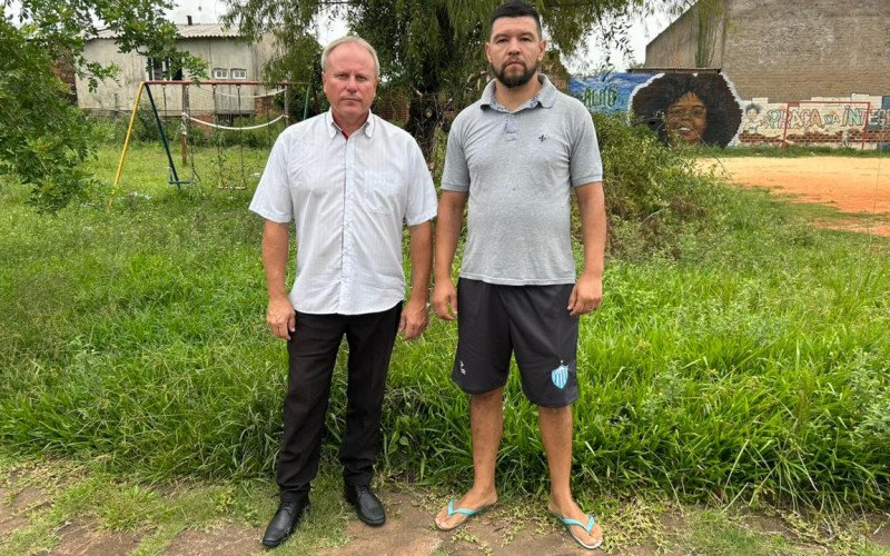 Fabiano e Jonatan, moradores do Loteamento Integração | abc+