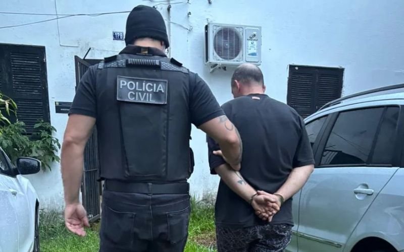 Homem é preso durante operação policial em São Leopoldo
