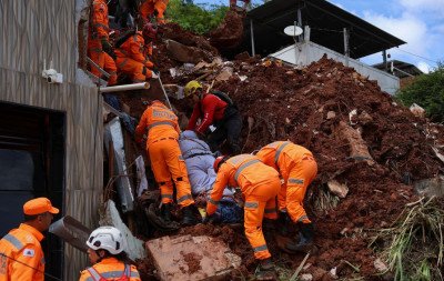 Chuvas já deixaram 47 mortos e 20 desaparecidos em Minas Gerais
