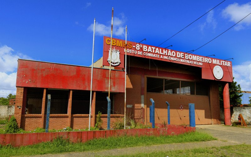 Posto do Corpo de Bombeiros também segue fechado no Mathias Velho | abc+