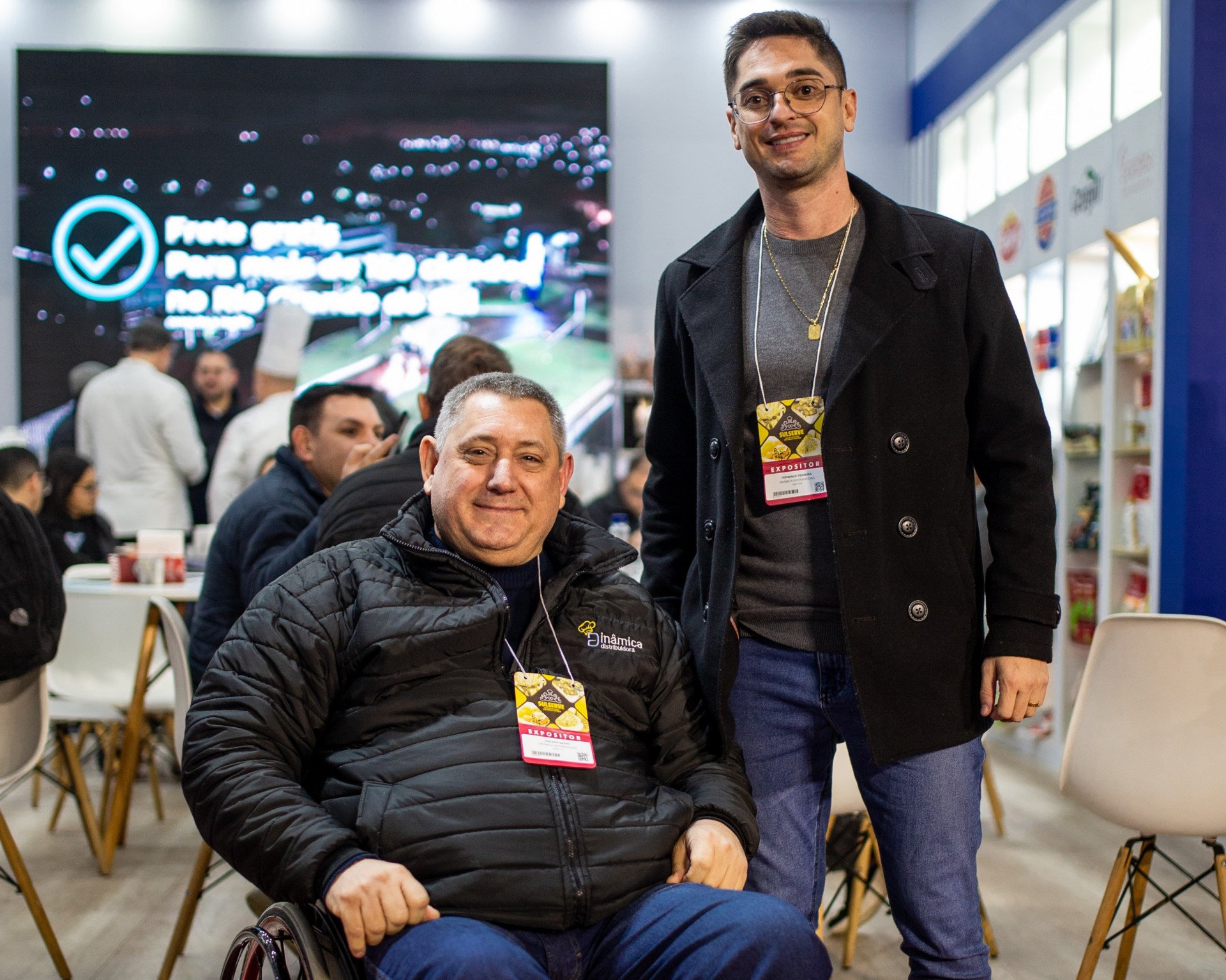 Jorceno Basso, CFO da Din&acirc;mica Distribuidora e Fernando Ferreira, CEO | abc+