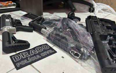 Armas feitas em Novo Hamburgo por impressora 3D contam com aço de qualidade e boa precisão de tiro