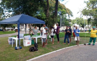 Praça do Imigrante de São Leopoldo recebeu Ação Verão Pop