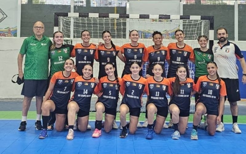 Equipe de handebol do GuSch garantiu o título da Série Bronze | abc+