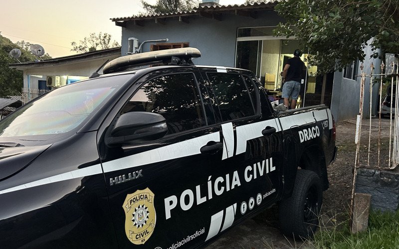 Residência que era utilizada como a "Fábrica de Armas", no bairro Kephas, em Novo Hamburgo | abc+