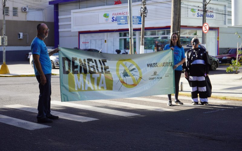Ações educativas contra a dengue nas escolas de Campo Bom | abc+