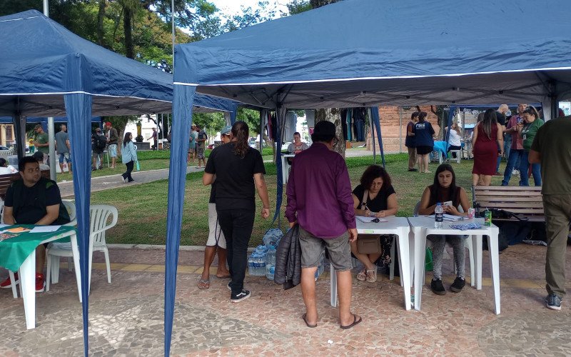 Praça do Imigrante de São Leopoldo recebeu Ação Verão Pop